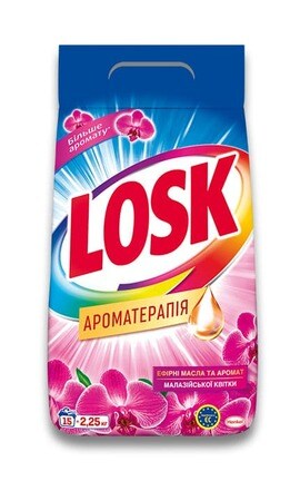 LOSK-Порошок для прання Losk Ароматерапія, 2.25 кг-9000101547085-
