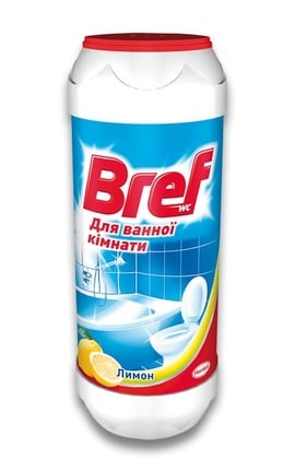 BREF-Порошок для чищення Bref Гігієна Лимон 500 г-9000100245845-