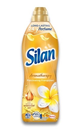 SILAN-Кондиционер для белья Silan Ароматерапия Аромат франжипани и цитрусового масла 800 мл-9000101385335-