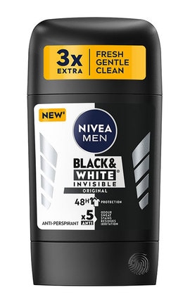 NIVEA-Антиперспірант Nivea Men Чорне та Біле Невидимий Original, 50 мл-42438977-
