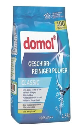 DOMOL-Порошок для посудомоечной машины Domol 1,5 кг-4305615912141-
