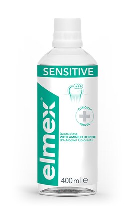 ELMEX-Ополаскиватель для полости рта Elmex Sensitive Plus, 400 мл-7610108065370-