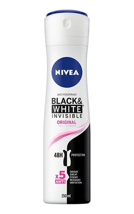 NIVEA-Дезодорант-антиперспирант Nivea Черное и Белое Невидимый Original, 150 мл-4005900036568-