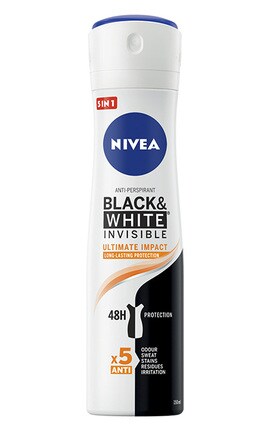 NIVEA-Дезодорант-антиперспирант Nivea Черное и Белое Невидимый Ultimate Impact, 150 мл-5900017074269-