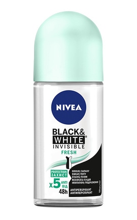 NIVEA-Дезодорант-антиперспірант Nivea Чорне та Біле Невидимий Fresh 50 мл-42332763-