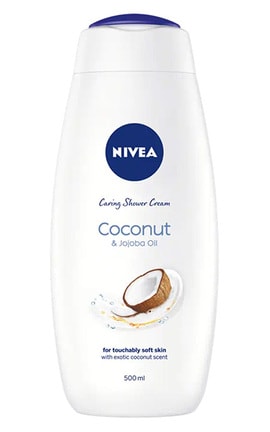 NIVEA-Гель-догляд для душу Nivea Кокос та масло жожоба, 500 мл-4006000000435-