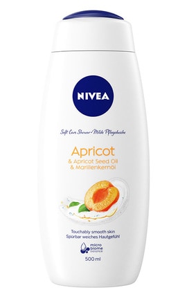 NIVEA-Гель-догляд для душу Nivea Абрикос та олія абрикосових кісточок, 500 мл-4006000009216-