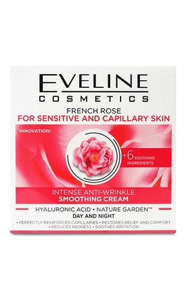 EVELINE-Крем для обличчя проти зморшок Eveline Cosmetics Французька троянда 50 мл-5901761952797-