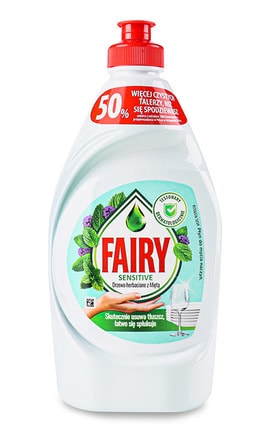 FAIRY-Средство для мытья посуды Fairy Чайное дерево и мята, 450 мл-4015400956358-