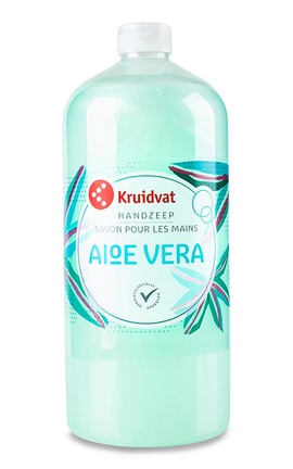 KRUIDVAT-Мило рідке запаска Kraudvat Алое Вера 1000 мл-8719179770660-