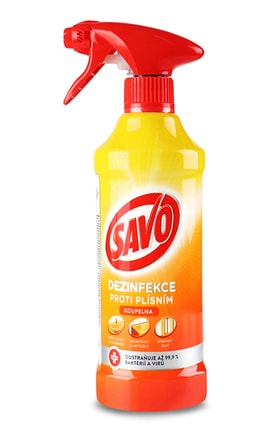 SAVO-Спрей для ухода за ванной Savo Против плесени 500 мл-8594005396746-