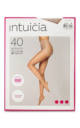 INTUICIA-Колготки з розподіленим тиском Intuicia Activity 40 den 4 daino-4820023717923-