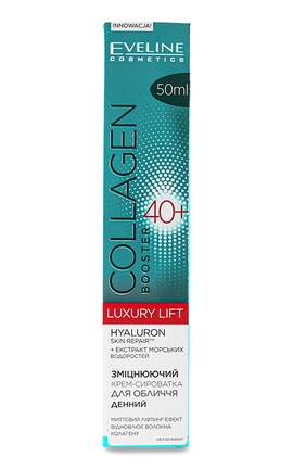 __EVELINE-Крем-сыворотка для лица укрепляющая дневная 40+ Eveline Cosmetics Collagen Booster 50 мл-5901761938722-