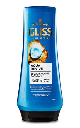 GLISS KUR-Бальзам увлажняющий для волос Gliss Hair Repair Aqua Revive 200 мл-9000101658736-