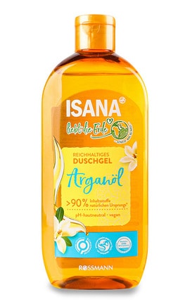 ISANA-Гель для душу з олією аргани Isana 300 мл-4305615851631-