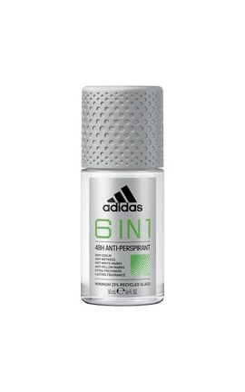 ADIDAS-Дезодорант антиперспирант мужской Adidas Cool & Dry 6 в 1 Прохлада и сухость 50 мл-3616303439958-