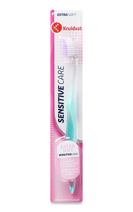 KRUIDVAT-Зубная щетка Kruidvat Sensitive Extra soft 1 шт-8719179167750-