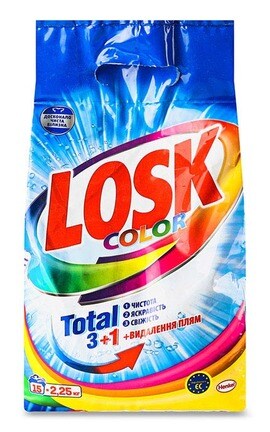 LOSK-Порошок пральний Losk Total Color 2.25 кг-9000101547061
