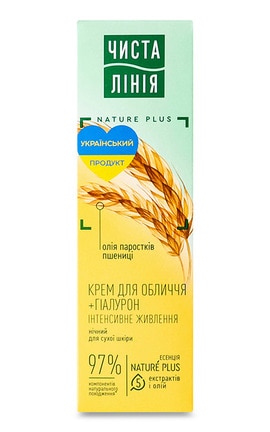 ЧИСТА ЛІНІЯ-Крем для лица+гиалурон ночной Чиста Лінія Интинсивное питание 40 мл-8720633002685-