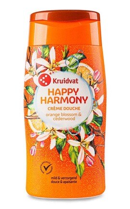 KRUIDVAT-Крем-гель для душа Kraudvat Happy Harmony 300 мл-8719179627100