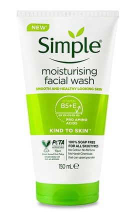 SIMPLE-Гель для вмивання зволожуючий Simple Kind To Skin 150 мл-5011451103870-