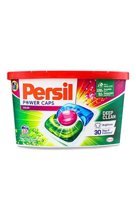 PERSIL-Капсулы для стирки Persil Power Caps Color, 13 шт-9000101537499-