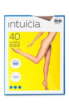 INTUICIA-Колготки з шортами Intuicia Classic 40 den 3 daino-4820023712249-