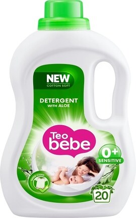 TEO BEBE-Гель для стирки детского белья Teo Bebe алоэ, 1100 мл-3800024045042-