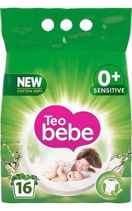 TEO BEBE-Детский стиральный порошок Teo Bebe Green, 2.4 кг-3800024020629-