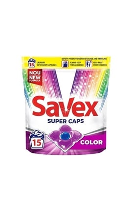 SAVEX-Капсули для прання Savex Super Caps Color, 15 шт-3800024046841-