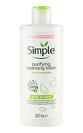 SIMPLE-Лосьон для лица очищающий Simple Kind To Skin 200 мл-5011451103849-