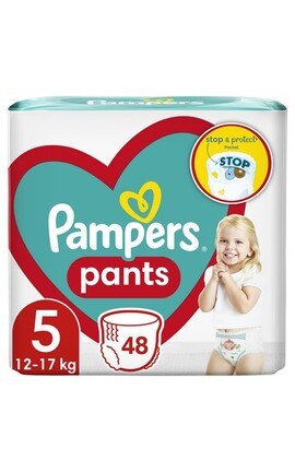 PAMPERS-Подгузники-трусики Pampers Pants размер 5 Junior 12-17 кг 48 шт-8006540069325