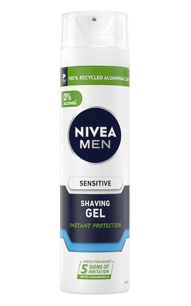 NIVEA-Гель для гоління Nivea Men Instant Protection для чутливої шкіри 200 мл-4006000051826-