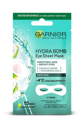 SKIN NATURAL-Патчи под глаза Garnier Skin Naturals Увлажнение и упругость 6 г-3600542154819-