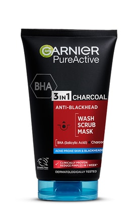 SKIN NATURAL-Засіб з вугіллям Garnier Skin Naturals Чиста шкіра Актив 3 в 1 150 мл-3600542084406-