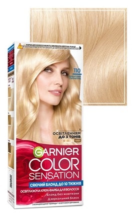 COLOR SENSATION-Крем-фарба для волосся стійка Garnier Color Sensation відтінок 110 діамантовий ультраблонд 1 шт-3600541135925-