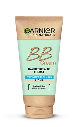 SKIN NATURAL-BB-крем для лица Garnier Skin Naturals Секрет совершенства матующий с тонирующим эффектом, тон Светло-бежевый, 50 мл-3600542415071-
