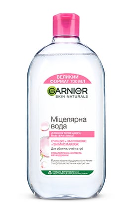 SKIN NATURAL-Міцелярна вода Garnier Skin Naturals для всіх типів шкіри 700 мл-3600541940536-