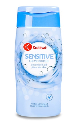 KRUIDVAT-Крем-гель для душа Kruidvat Sensitive 300 мл-8720674232713-