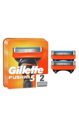 GILLETTE FUSION-Сменные картриджи для бритья Gillette Fusion 5 2 шт-7702018867011-