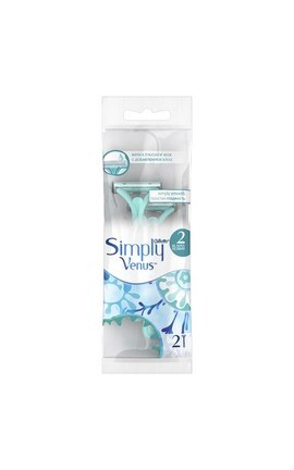 SIMPLY VENUS-Бритвы одноразовые женские Simply Venus 2 2 шт-3014260248642-