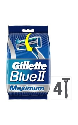 GILLETTE-Бритви одноразові Gillette Blue 2 Max 4 шт-7702018956661-