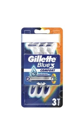 GILLETTE-Бритвы для бритья одноразовые Gillette Blue 3 шт-7702018489619-