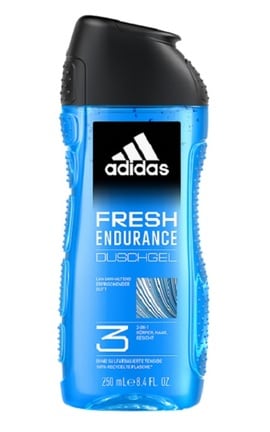 ADIDAS-Гель для душу, шампунь та засіб для вмивання Adidas Climacool 3 в 1 для чоловіків 250 мл-3616304240638-