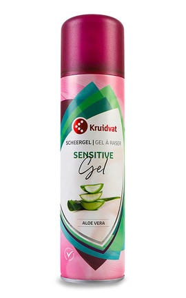 KRUIDVAT-Гель для гоління для жінок Kruidvat Aloe Vera Sensitive 200 мл-8719179848819-