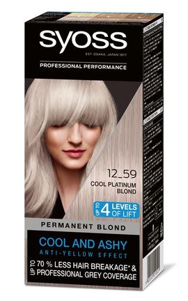 SYOSS SALONPLEX-Стійка крем-фарба для волосся SYOSS 12-59 Холодний Платиновий блонд 1 шт-9000101210521-