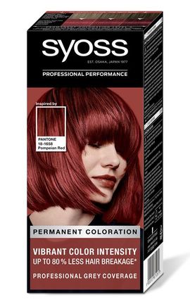SYOSS SALONPLEX-Устойчивая крем-краска для волос SYOSS 5-72 (Pantone 18-1658) Красное Пламя 1 шт-9000101671261