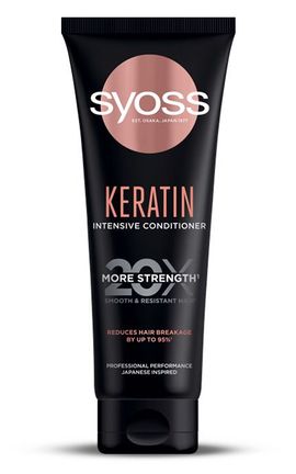 SYOSS-Інтенсивний кондиціонер SYOSS Keratin з екстрактом блакитного лотосу для ламкого волосся 250 мл-9000101665703-