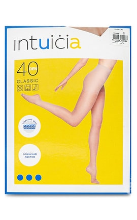 INTUICIA-Колготки Intuicia Classic 40den 2 vizone-4820023712188-