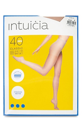 INTUICIA-Колготки Intuicia Classic 40den 3 vizone-4820023712232-
